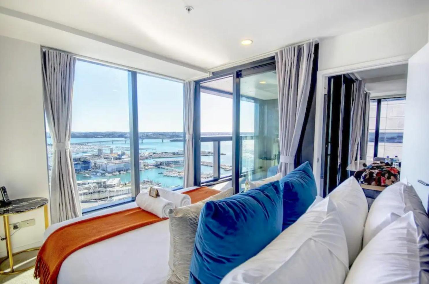 オークランドMagnificent Skytower, Sea, Habour View In Cbdアパートメント エクステリア 写真