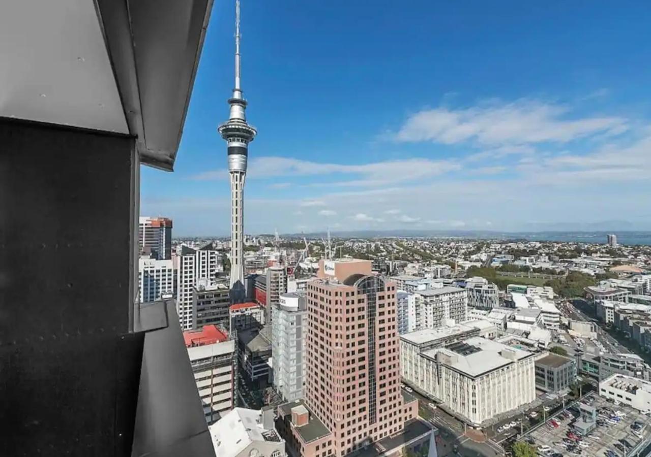 オークランドMagnificent Skytower, Sea, Habour View In Cbdアパートメント エクステリア 写真