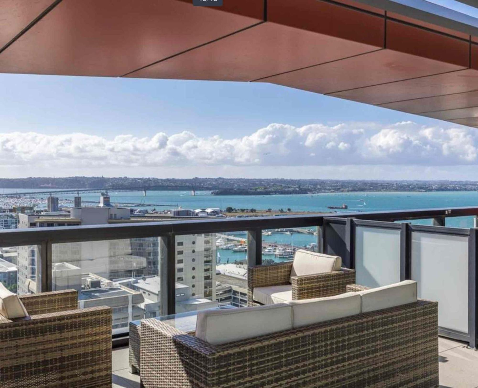 オークランドMagnificent Skytower, Sea, Habour View In Cbdアパートメント エクステリア 写真