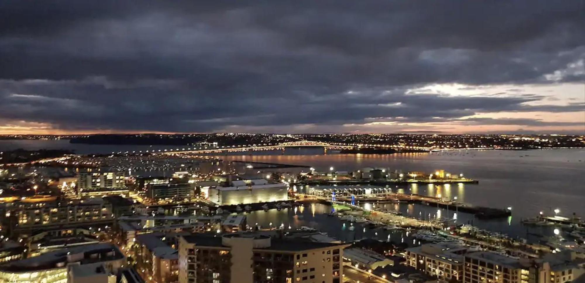 オークランドMagnificent Skytower, Sea, Habour View In Cbdアパートメント エクステリア 写真
