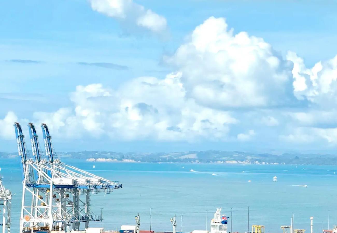 オークランドMagnificent Skytower, Sea, Habour View In Cbdアパートメント エクステリア 写真
