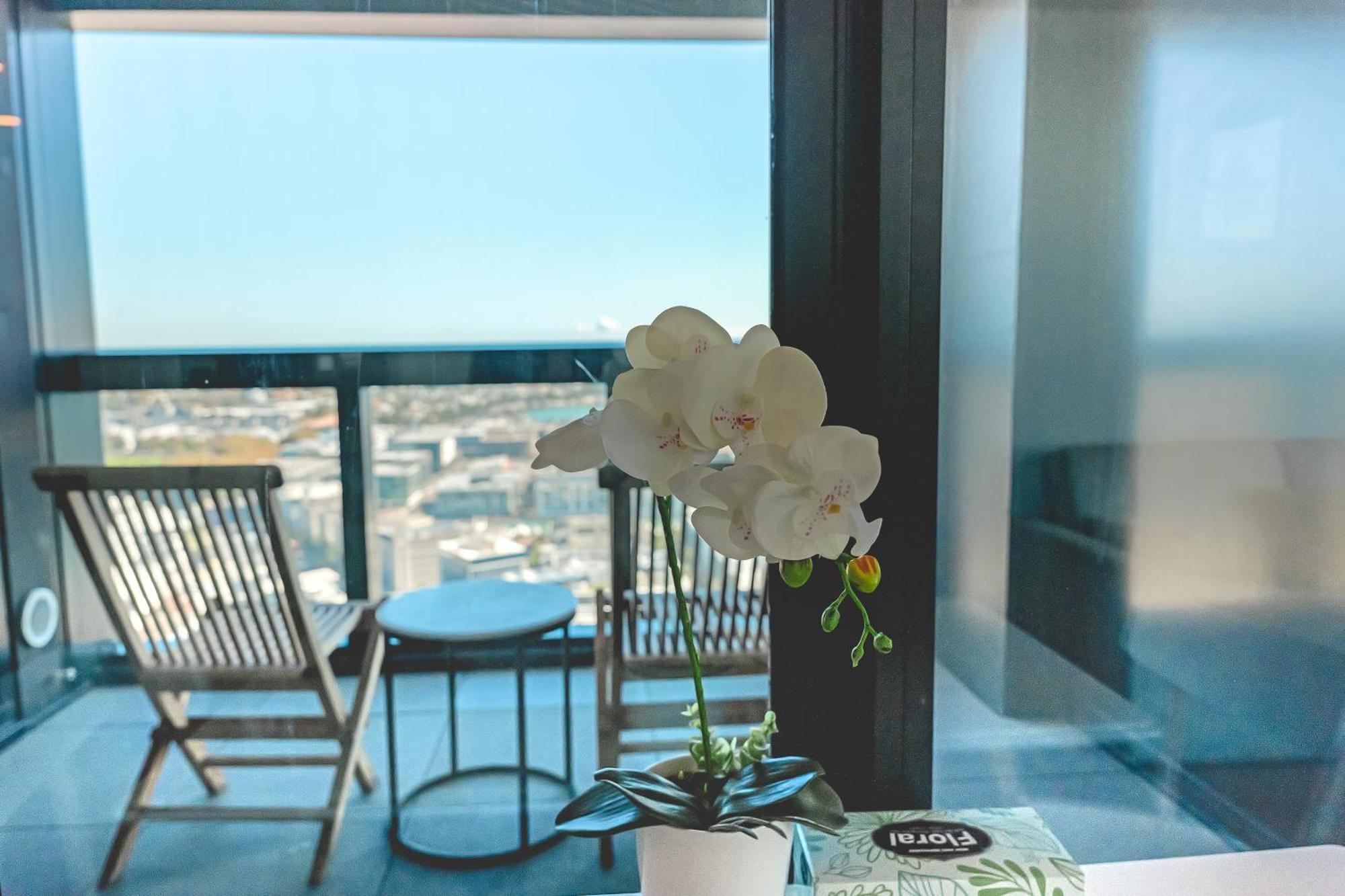 オークランドMagnificent Skytower, Sea, Habour View In Cbdアパートメント エクステリア 写真