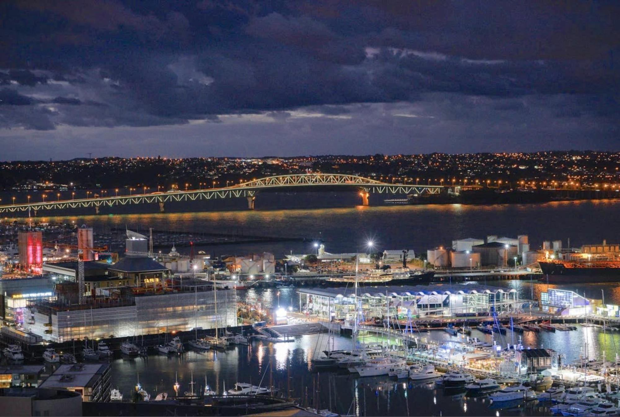 オークランドMagnificent Skytower, Sea, Habour View In Cbdアパートメント エクステリア 写真